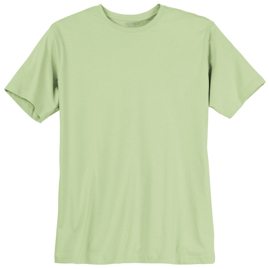 Redfield Basic T-Shirt Tom Übergröße lime