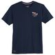 Redfield XXL T-Shirt blau Brustprint Water Craft Redfield XXL T-Shirt blau Brustprint Water Craft