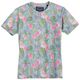 Redfield XXL T-Shirt Floralmuster hellblau-grün