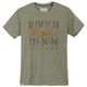 Redfield Übergrößen T-Shirt Rough Denim oliv Redfield Übergrößen T-Shirt Rough Denim oliv
