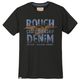 Redfield Übergrößen T-Shirt Rough Denim schwarz