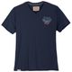 Redfield XXL T-Shirt V-Neck modisch denimblau