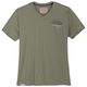 Redfield Übergrößen T-Shirt V-Neck modisch oliv