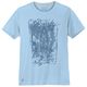 Redfield Übergrößen T-Shirt Vintageprint hellblau Redfield Übergrößen T-Shirt Vintageprint hellblau