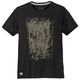Redfield Übergrößen T-Shirt Vintageprint schwarz