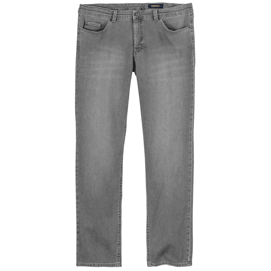 Paddock's Stretch-Jeans Pipe grey used Übergrößen
