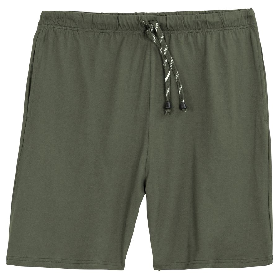 Adamo Übergrößen Pyjamahose kurz oliv