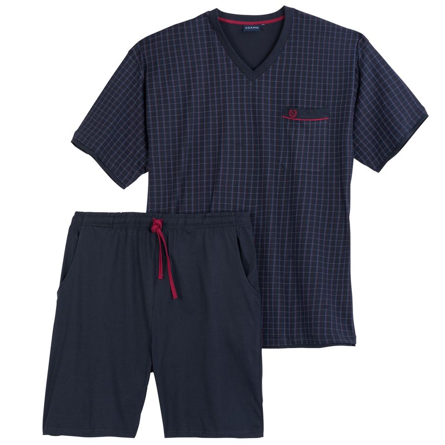 Adamo Shorty navy XXL V-Ausschnitt