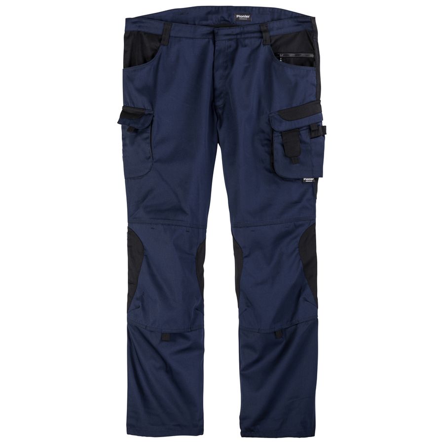 Pionier Workwear XXL Arbeitshose Tools blau-schwarz