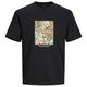 Jack&Jones XXL T-Shirt schwarz Frontprint JORSEQUOIA