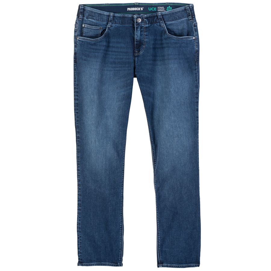 Paddock's XXL Jeans Ben dark blue used moustache