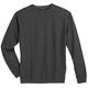 Adamo Basic Sweatshirt Übergröße anthra melange