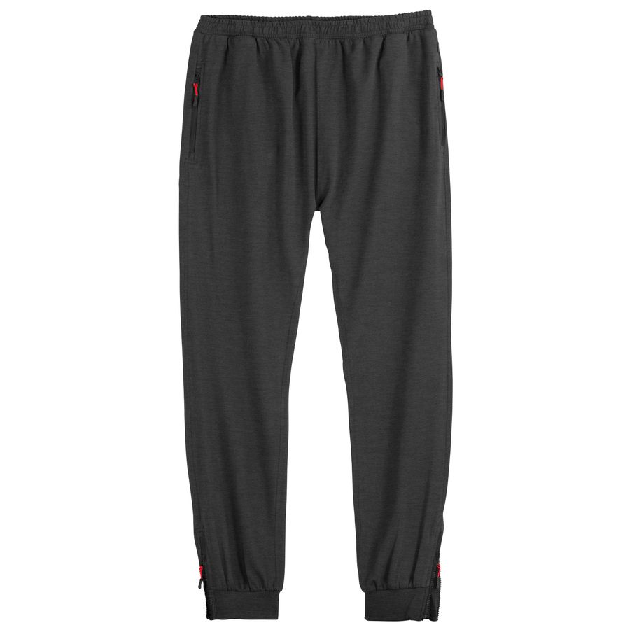 Adamo XXL Sweathose lang Bündchen anthra melange