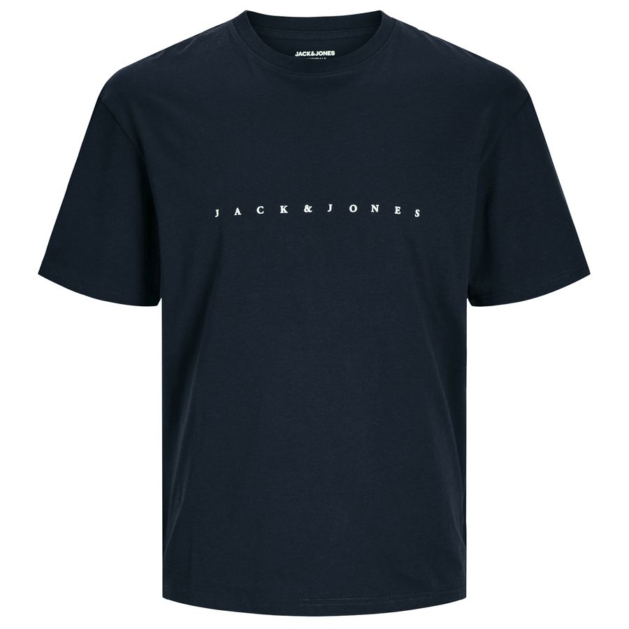 Jack&Jones T-Shirt XXL JJESTAR nachtblau Mini-Print