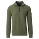 CasaModa Sweat-Troyer XXL Struktur schilfgrün modisch CasaModa Sweat-Troyer XXL Struktur schilfgrün modisch