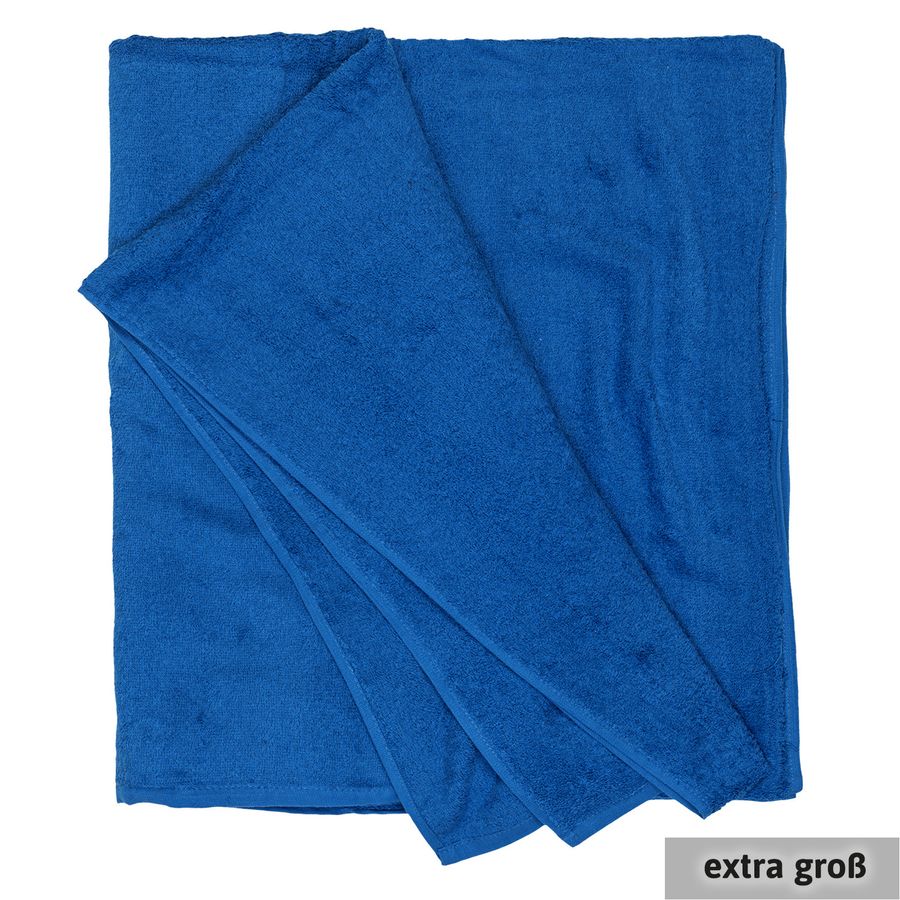 Adamo XXL Bade-/Strandtuch royalblau