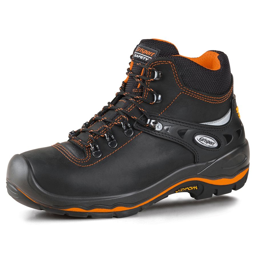 Grisport Sicherheitsstiefel schwarz-orange Marmolada