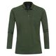 Redmond "Wash & Wear" XXL Langarm-Polo grün melange Redmond "Wash & Wear" XXL Langarm-Polo grün melange