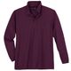 Ragman Softknit Langarm-Polo XXL beere-schwarz Ragman Softknit Langarm-Polo XXL beere-schwarz