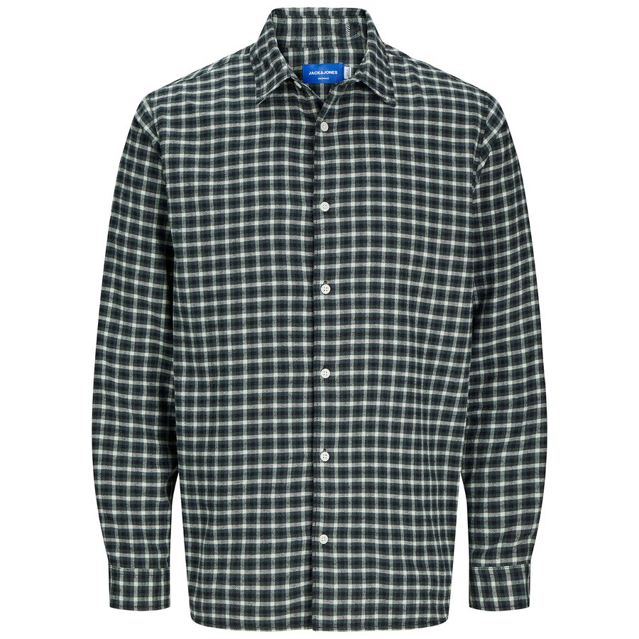 Jack&Jones XXL Flanellhemd JORJOSHUA Karo grün