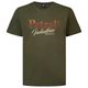 Petrol Industries XXL T-Shirt Logoprint oliv