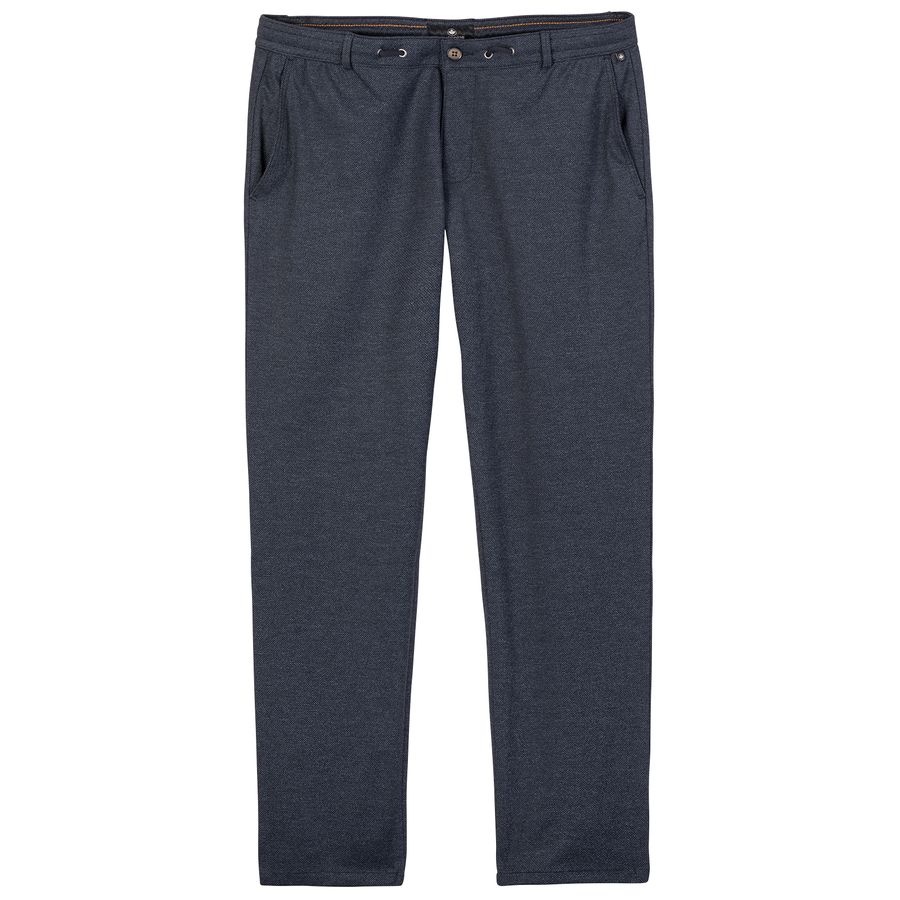 Redpoint XXL Jogg-Chinohose Colwood navy gemustert