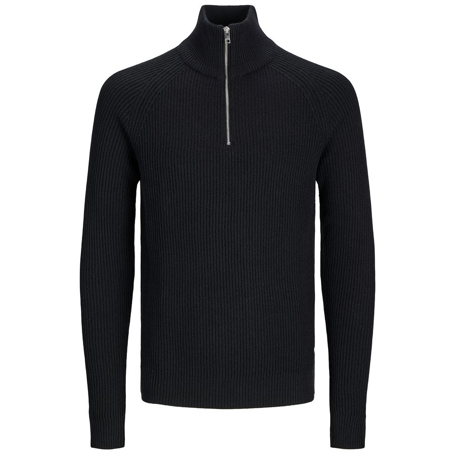 Jack&Jones XXL Strick-Troyer schwarz JJPANNEL