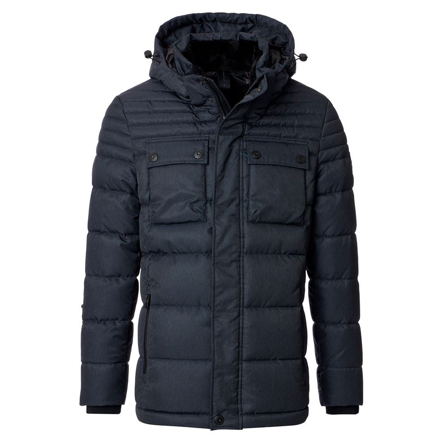 CasaModa Winter Kapuzen Steppjacke XXL navy