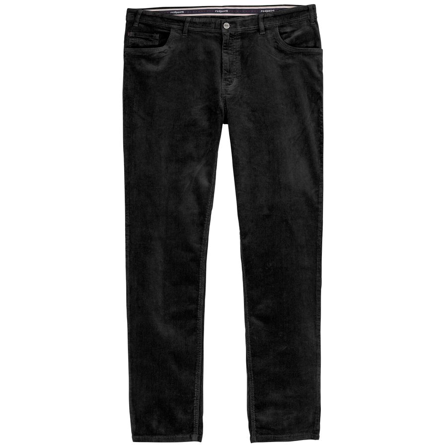 Redpoint Cordhose Milton schwarz Übergröße