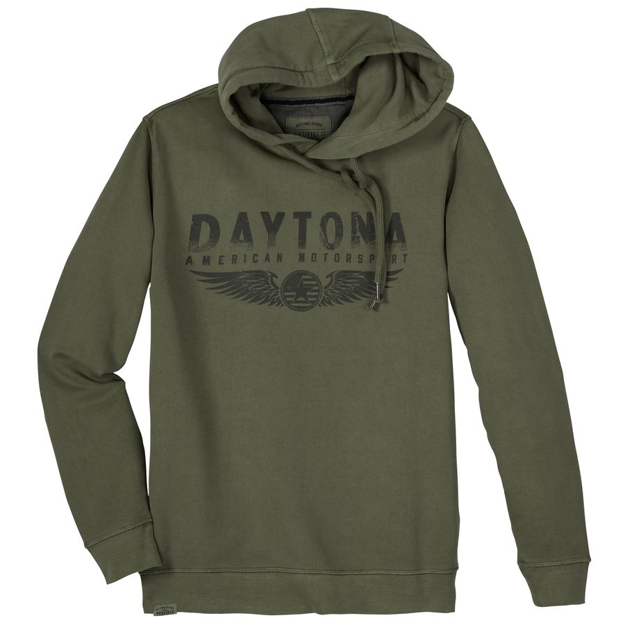 Redfield Übergrößen Hoodie khaki Daytona Print used
