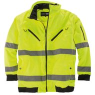 Marc & Mark 2in1 Arbeitsschutzjacke gelb Übergröße