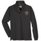 Redfield dunkelgraues Langarm-Poloshirt Übergrößen Redfield dunkelgraues Langarm-Poloshirt Übergrößen