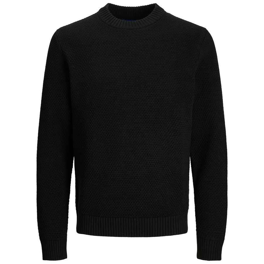 Jack&Jones Struktur Pullover JOREATON XXL schwarz