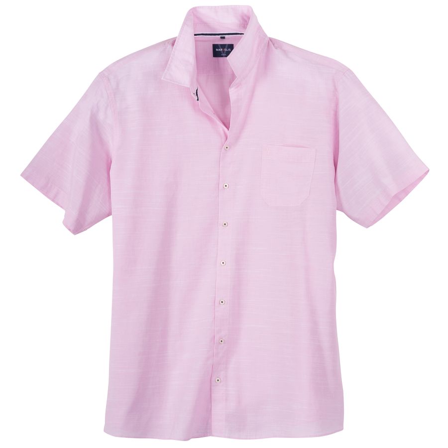 Marvelis Kurzarmhemd pflegeleicht XXL rosa uni
