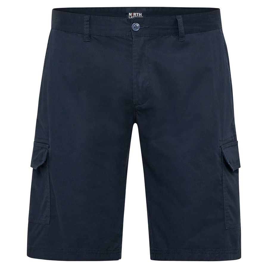 North Latitude Cargo-Shorts Übergröße dunkelblau