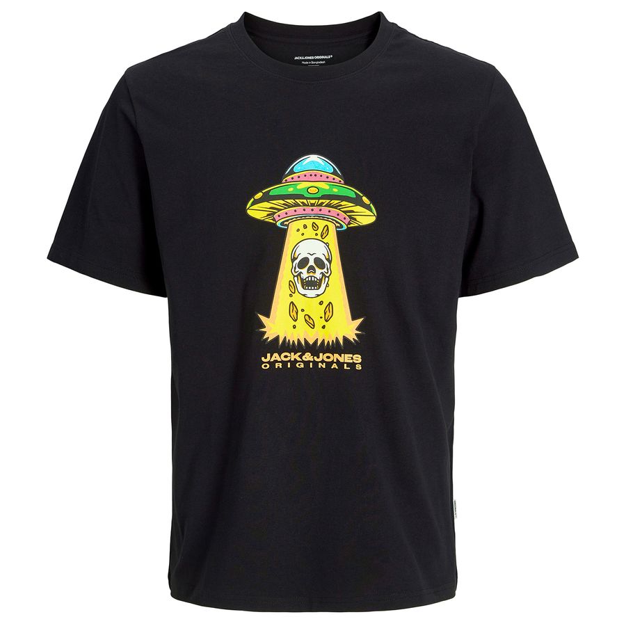 Jack&Jones T-Shirt XXL JORANATOMY SKULL schwarz