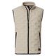 CasaModa XXL Steppweste beige Softshelleinsätze