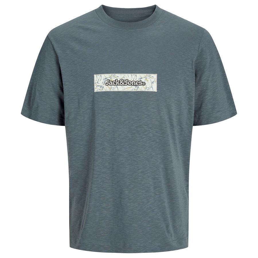 Jack&Jones T-Shirt JORSPLIT BRANDING blaugrau XXL