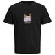 Jack&Jones T-Shirt JORSPLIT GRAFIC FRONT schwarz XXL Jack&Jones T-Shirt JORSPLIT GRAFIC FRONT schwarz XXL