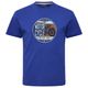 North Latitude T-Shirt XXL royalblau Motorrad-Print North Latitude T-Shirt XXL royalblau Motorrad-Print