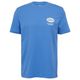 s.Oliver XXL T-Shirt himmelblau Logo-Brustprint