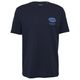 s.Oliver XXL T-Shirt dunkelblau Logo-Brustprint