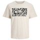 Jack&Jones XXL T-Shirt sand Floralprint JJJEFF