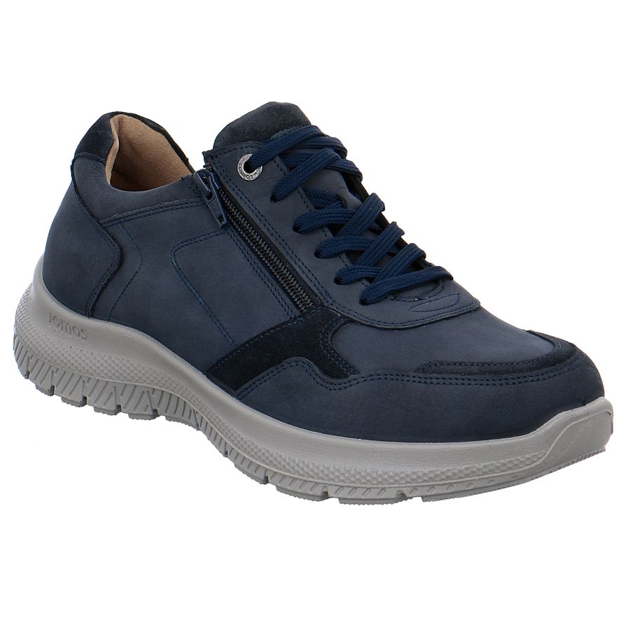 Jomos Schnürhalbschuh extra weit nachtblau