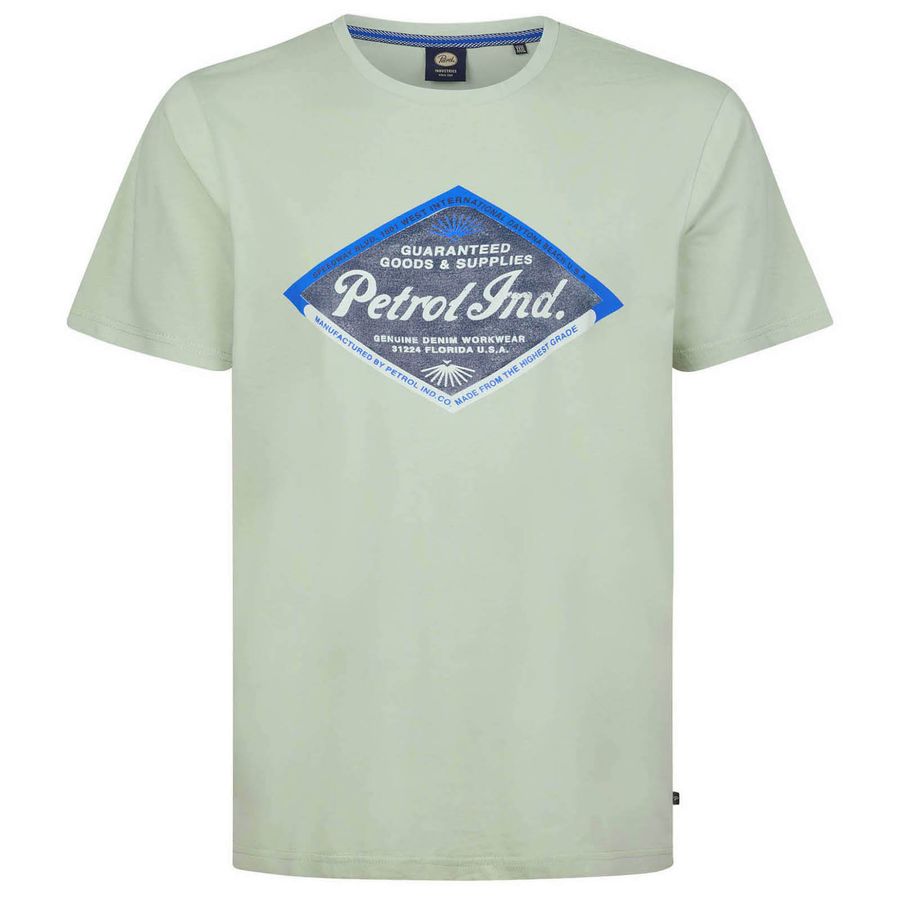 Petrol Industries XXL T-Shirt Vintage-Print grün