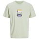 Jack&Jones T-Shirt XXL JORSPLIT GRAFIC pistazie