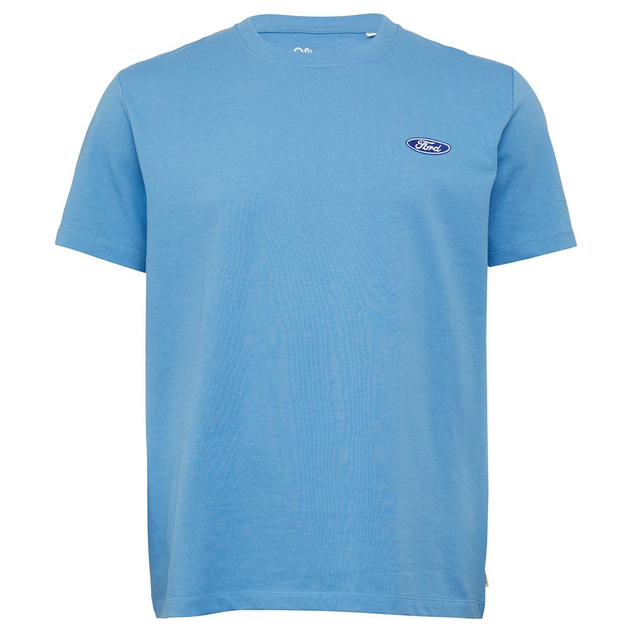 s.Oliver T-Shirt Ford® Detail himmelblau Übergröße