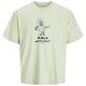 Jack&Jones XXL T-Shirt JORUNEXPECT pistazie Print