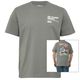 s.Oliver T-Shirt Ford® Rückenprint grau Übergröße