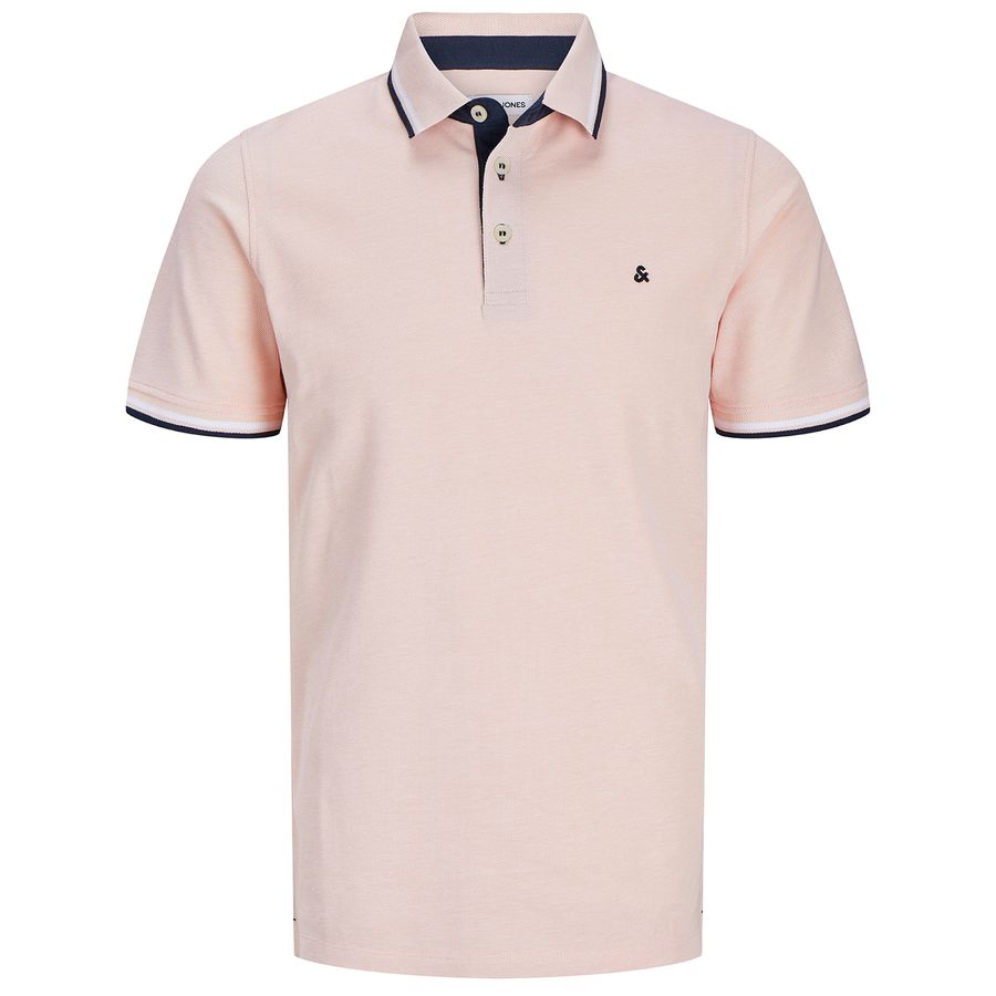 Jack&Jones Poloshirt XXL hellrosa melange JJEPAULOS